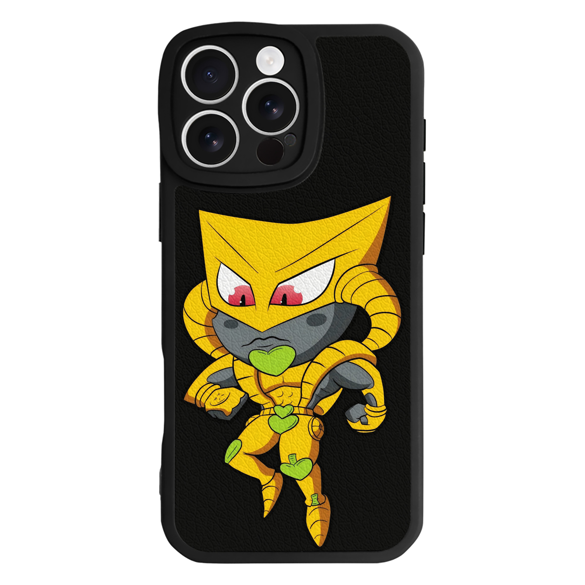 （画像用） ジョジョの奇妙な冒険 ディオ?ブランドー JoJo's Bizarre Adventure Dio Brando 【iPhone 16シリーズ対応】シリコンスマホケース（レザー調） 材質：シリコン